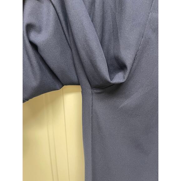 Halara halotek air high waist wide leg work pant pull-on navy blue large - Picture 4 of 6